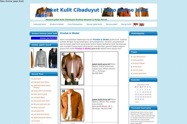 Tigopedia Reloaded theme site design template sample