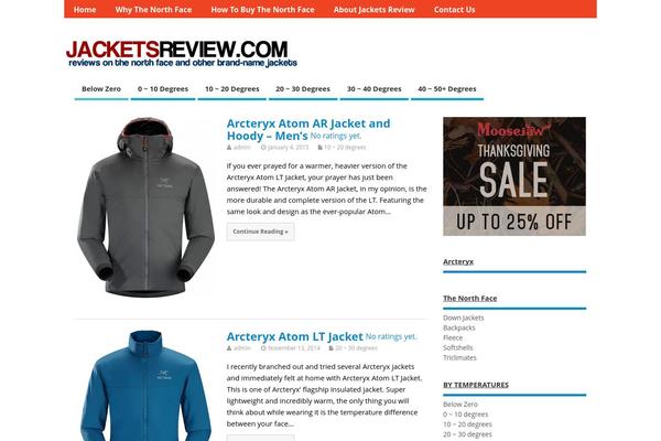 MesoColumn theme site design template sample
