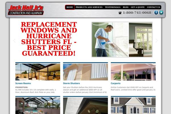 Site using Feature A Page Widget plugin