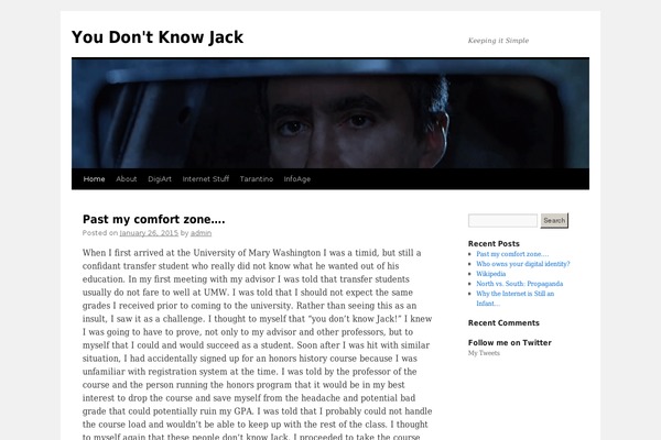 jackhylan.net site used Twenty Ten