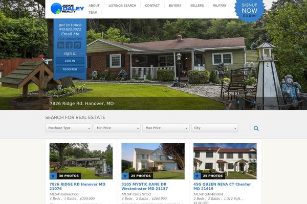 Fremont theme site design template sample