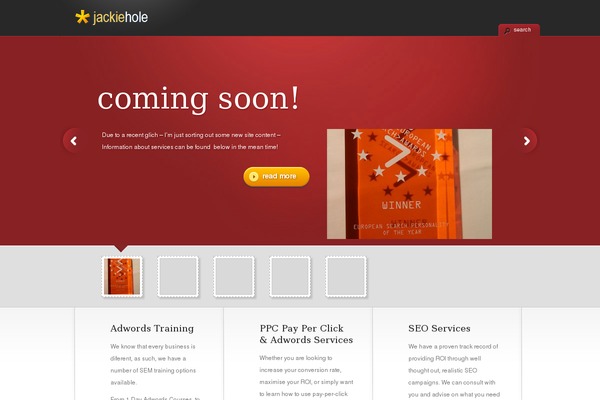 TheCorporation theme site design template sample