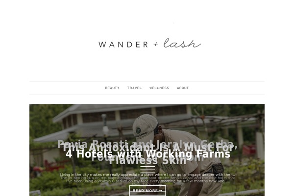 Cassia theme site design template sample