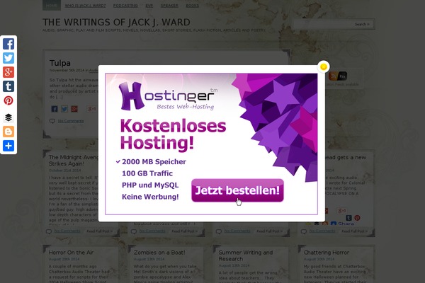 jackjward.com site used Cellar-heat-light