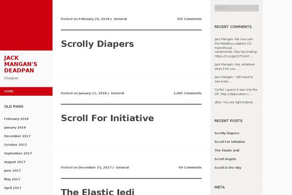 Adaption theme site design template sample