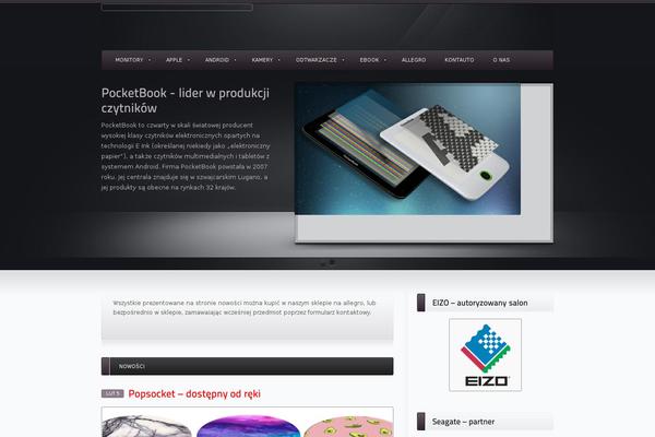 theDawn theme site design template sample