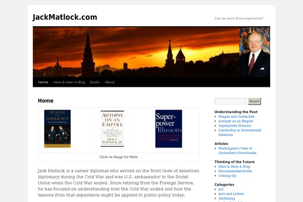 Twenty Ten theme site design template sample