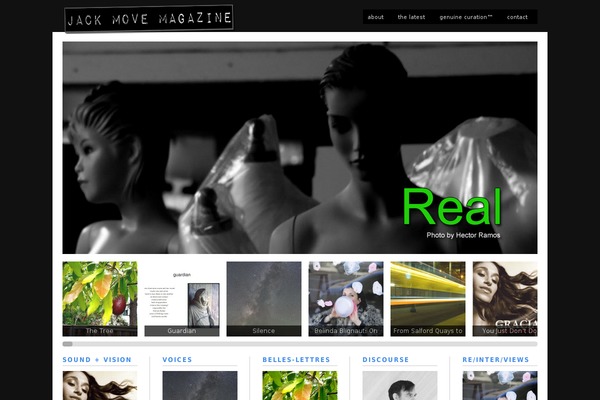 Modularity theme site design template sample