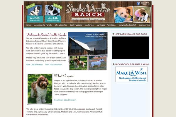 Lifestyle theme site design template sample