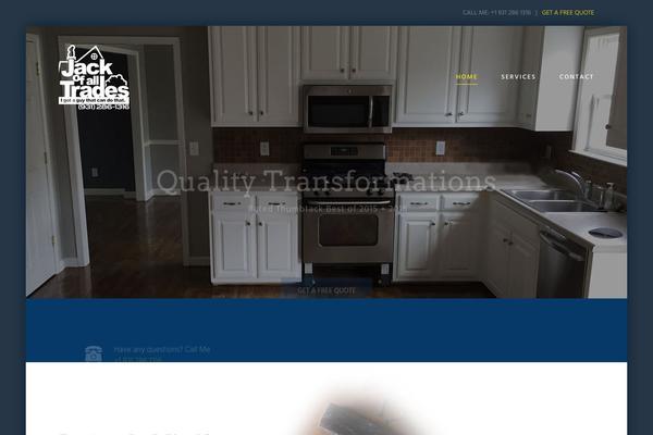 The-core-parent theme site design template sample