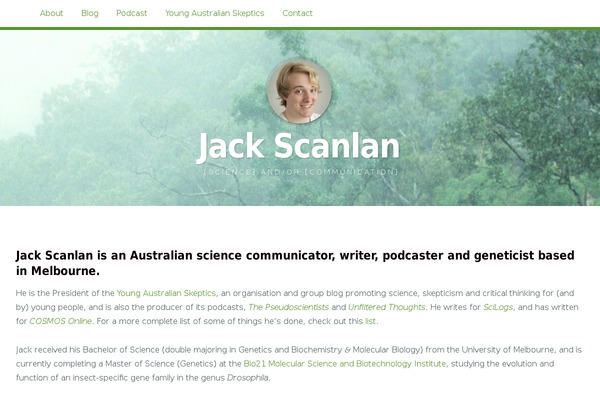 Arke theme site design template sample