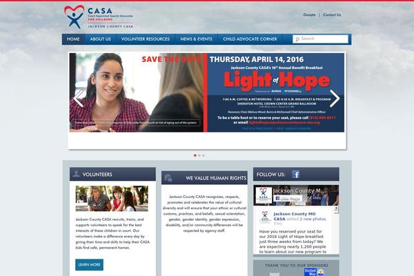 Casa theme site design template sample