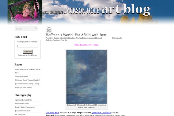 jacksonholearttours.com site used Problog