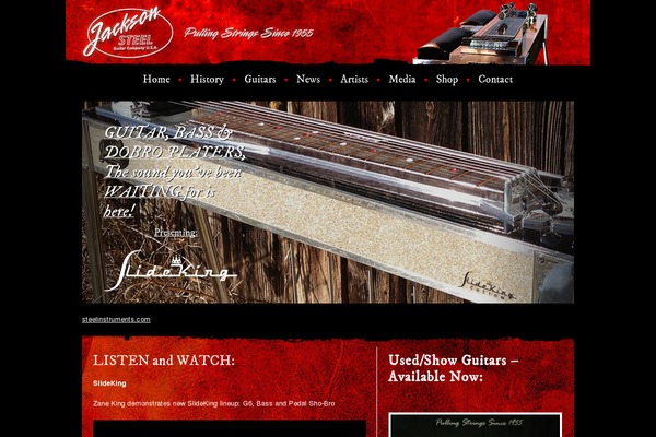 jacksonsteelguitar.com site used Jsg