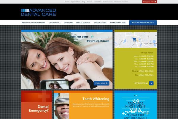jacksonville-dentalcare.com site used Mainplatform