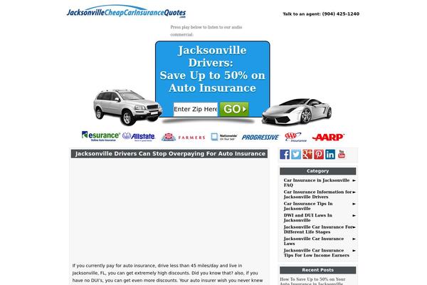 jacksonvillecheapcarinsurancequotes.com site used Corporate