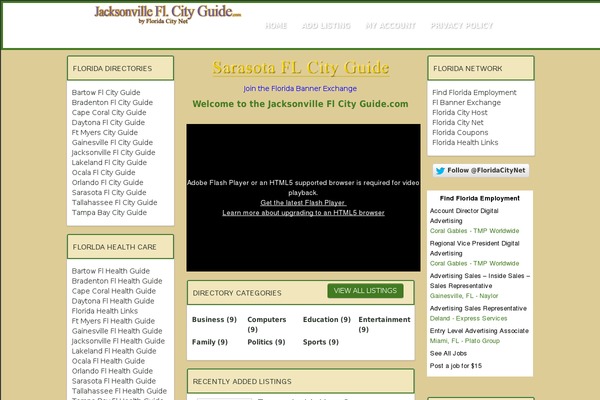 Dt theme site design template sample
