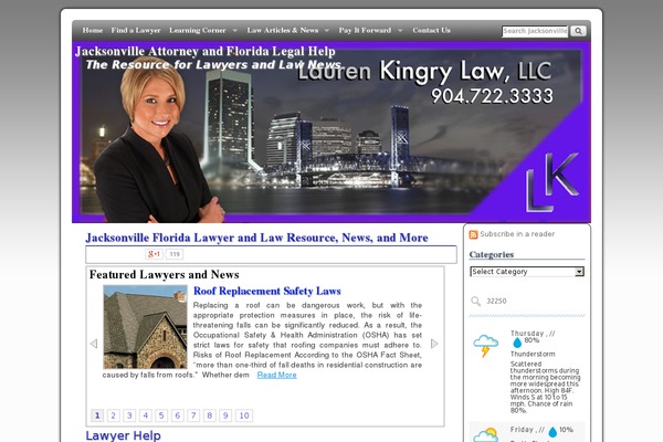 Weaver theme site design template sample