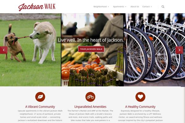 jacksonwalk.com site used Htc