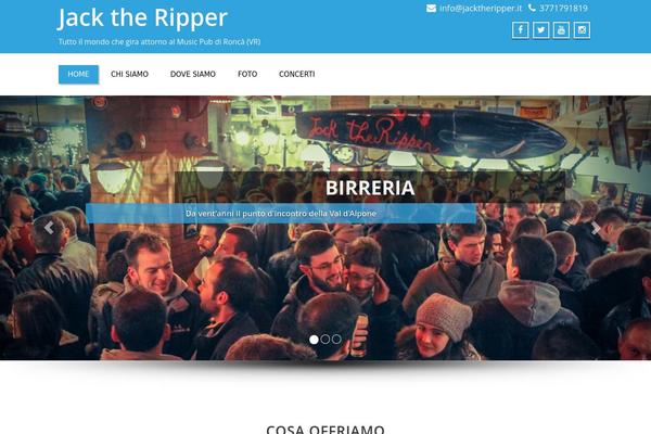 Enigma theme site design template sample