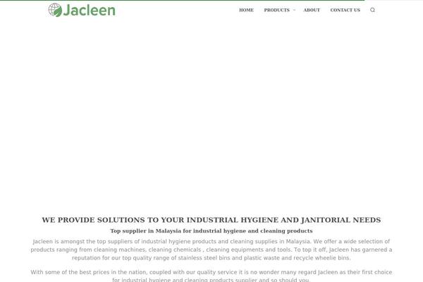 Shopkeeper Child theme site design template sample