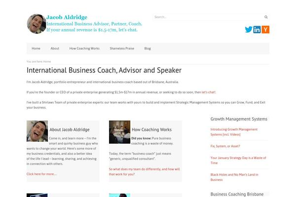 jacobaldridge.com site used Spectrum