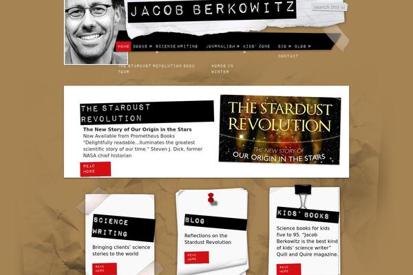 Minimal theme site design template sample