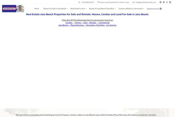 Myhome-child theme site design template sample