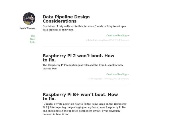 Ward theme site design template sample