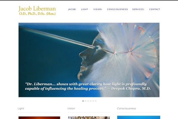 The Cotton theme site design template sample