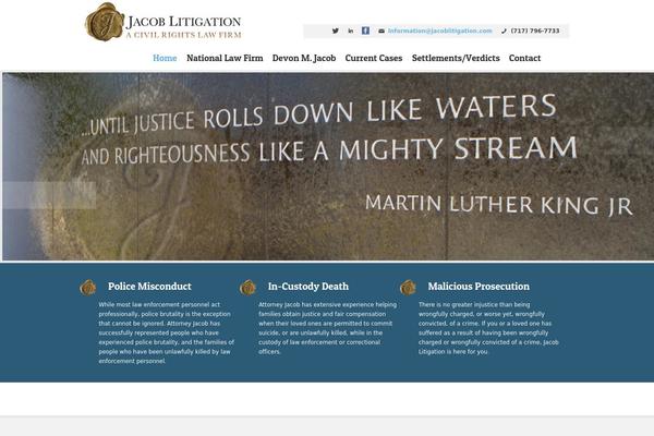 Site using Footer Putter plugin