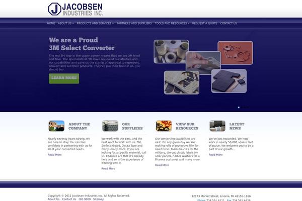 Entrepeneur theme site design template sample