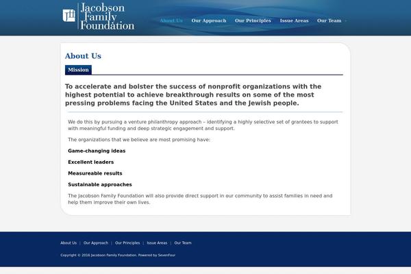 jacobsonfamilyfoundation.org site used Jff