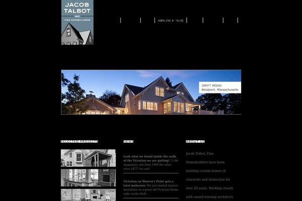 Twenty Ten theme site design template sample