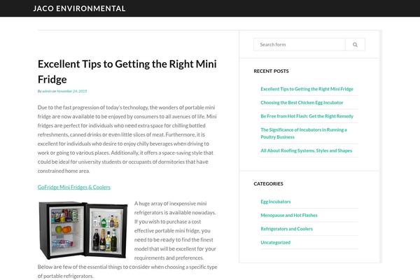 Delish theme site design template sample