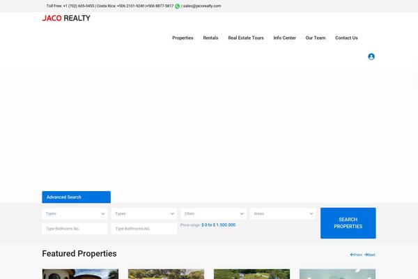Site using Residence-gutenberg plugin