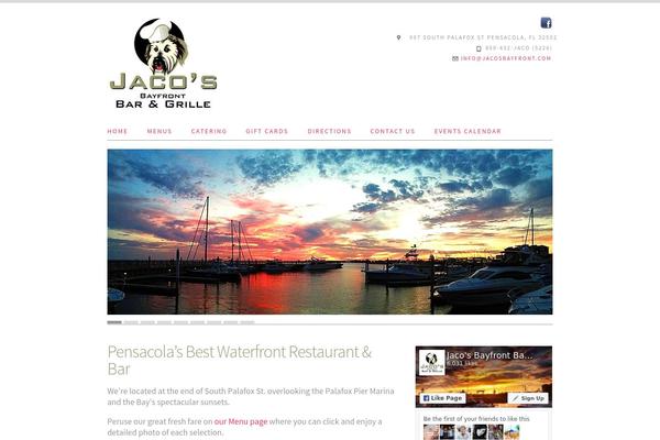 jacosbayfrontbarandgrille.com site used Slate