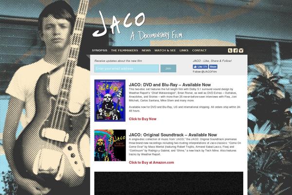 jaco theme websites examples