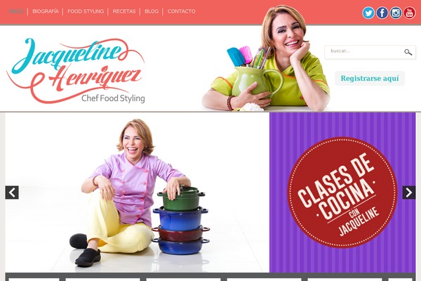 Jacqueline theme site design template sample