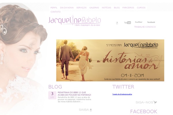 Jacqueline theme site design template sample