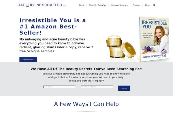 Nouveau theme site design template sample