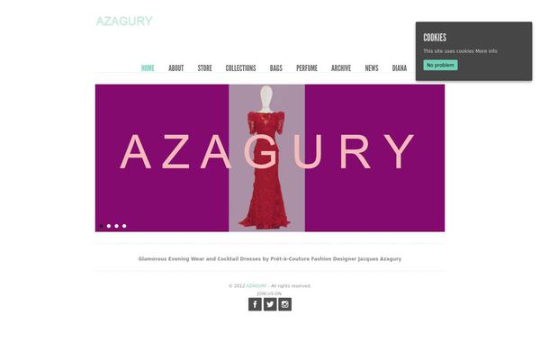 Purity theme site design template sample