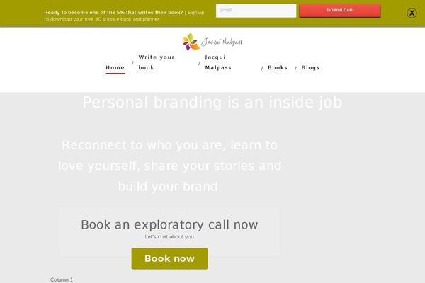 Minus theme site design template sample