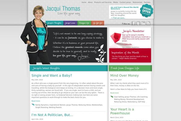 jacquithomas.com site used Jacqui