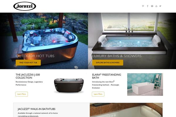 jacuzzi.ca site used Jacuzzi