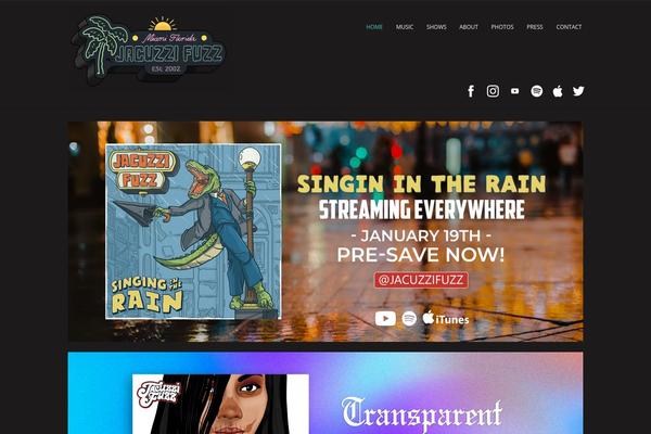 Musicclub theme site design template sample