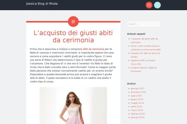 Sorbet theme site design template sample