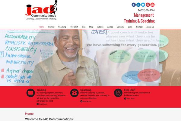 Headway theme site design template sample