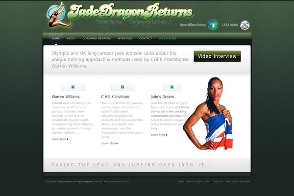 Awake theme site design template sample