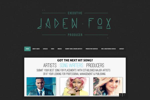 jadenfox.com site used Soundboard